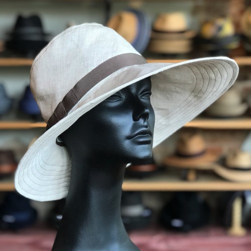Linen Fedora Linen Fedora