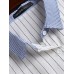 Women Cotton Stripe Print Patchwork Simple Daily Casual Shirts Women Cotton Stripe Print Patchwork Simple Daily Casual Shirts