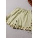 Fitted Green Embroideried Lace Patchwork hot pants Summer Fitted Green Embroideried Lace Patchwork hot pants Summer