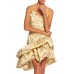 MORPHEW ATELIER Mini Dress Made From Vintage 1990S Silk Toile MORPHEW ATELIER Mini Dress Made From Vintage 1990S Silk Toile
