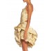 MORPHEW ATELIER Mini Dress Made From Vintage 1990S Silk Toile MORPHEW ATELIER Mini Dress Made From Vintage 1990S Silk Toile