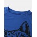 Women Cute Cartoon Cat Print Round Neck Loose Casual Long Sleeve T  Shirts Women Cute Cartoon Cat Print Round Neck Loose Casual Long Sleeve T  Shirts